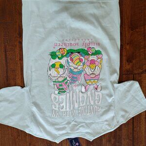 Simply southern gnome easter size youth large t shirt